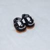 Handmade Labubu Shoes 3.8CM Doll Clothes Match Versatile PU Leather Shoes  Joint Doll