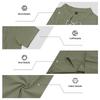 Men's European-American Linen Drawstring Short-Sleeve Shirt & Shorts Set - Breathable Cotton Linen Beach Travel Outfit