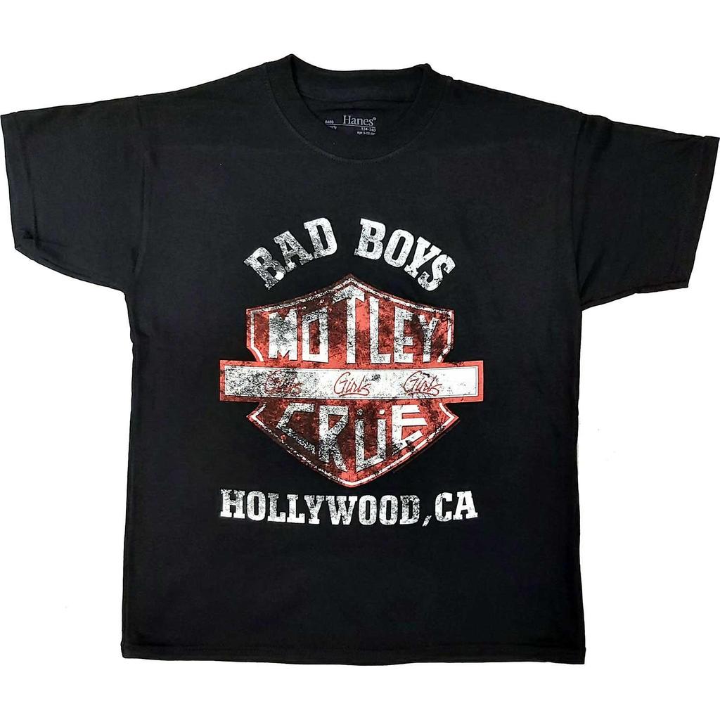 Motley Crue Childrens/Kids Bad Boys T-Shirt