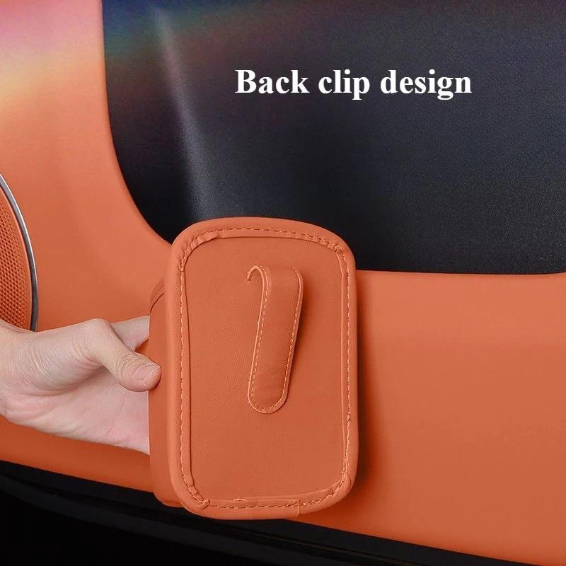For BYD Seagull Dolphin Mini Surf Sea Lion Car Cup Holder Seat Back Storage Box Water Cup Mobile Phone Drinks Holder Trash Can