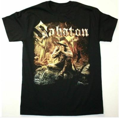 Футболка SABATON, подарок на Хэллоуин, подарок Отцу, ЛУЧШАЯ Унисекс Футболка