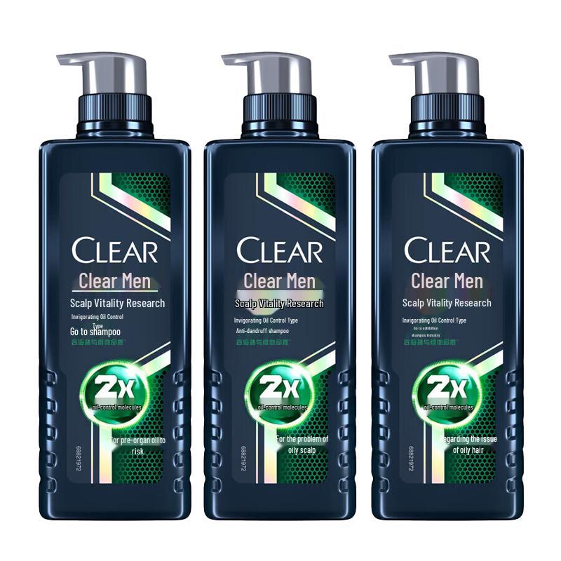 Шампунь Clear Men против перхоти и для контроля жирности