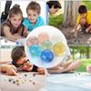 Games 16mm Marble Run Machine Beads Small Marbles Pinball Machine Glass Marbles Luminous Glass Ball