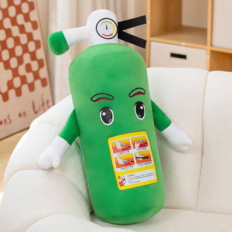 Simulation Creative Plush Toys NOS Nitrous Oxide Bottle Soft Throw Pillow Cushion Birthday Gifts Car Decor Backrest