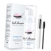 50ml Eyelash Clner Eyelashes Extension Shampoo Brush Foam Lash Clner for Extensions & Natural Lashes Wash Makeup Remover Salon Home Use
