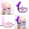Masquerade Mask Wedding Carnival Party Performance Costumes Sex Lady Lace Mask Venice Feather Sexy Halloween Mask Gift