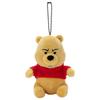 Disney Disney Character Funny Face Ball Chain Mascot Winnie the Pooh K Plush Approximately 13cm Tall Toy,