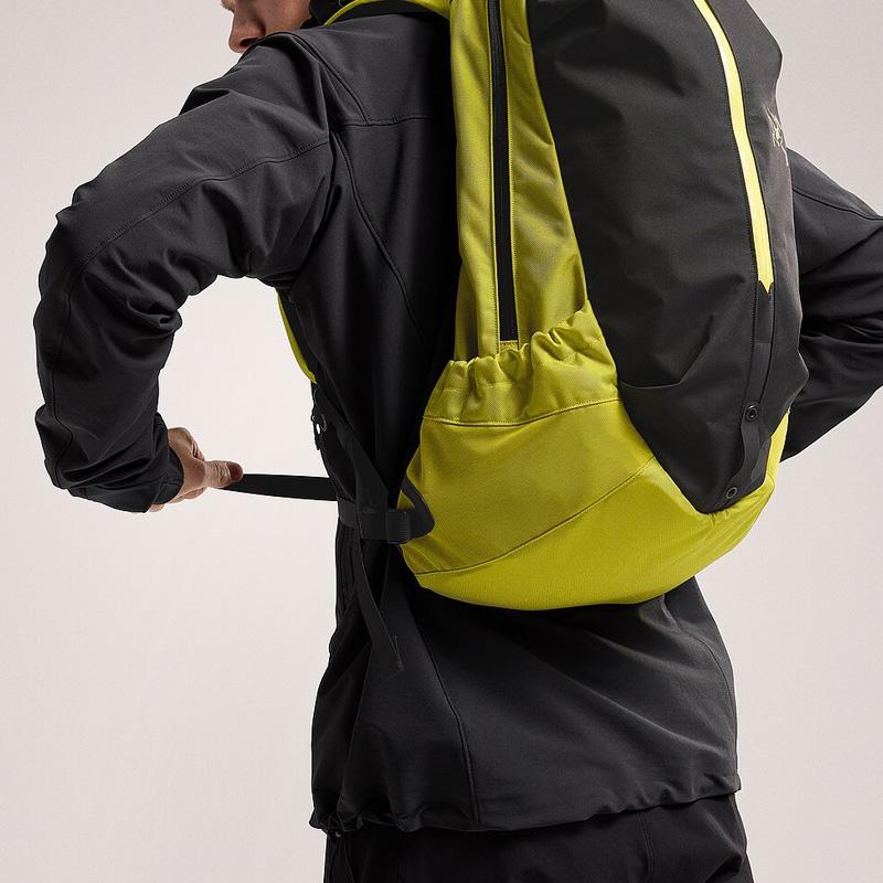 Arcteryx Arro 22L Breathable Durable Comfortable Iconic Design Backpack Unisex Backpack Nylon-Rock-Green X000007969-LAMPYRE