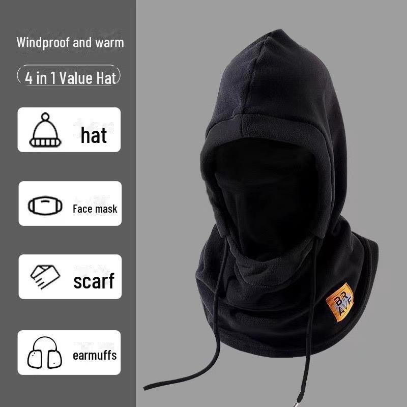 Windproof Winter Cycling Full Face Mask & Neck Cover for Motorcyclists