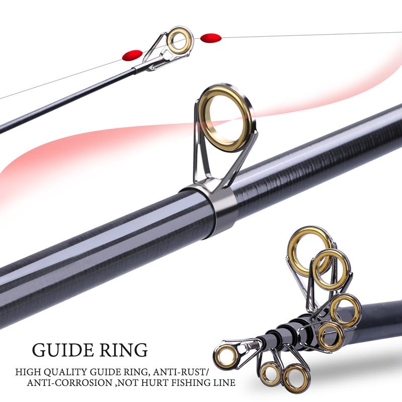 Удочка телескопическая металлическая карбоновая удочка уличные дорожные рыболовные снасти аксессуары