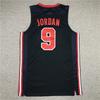Mens Womens Basketball Jersey USA Dream Team 9 Jordan Style Breathable Mesh Tank Top Sportswear