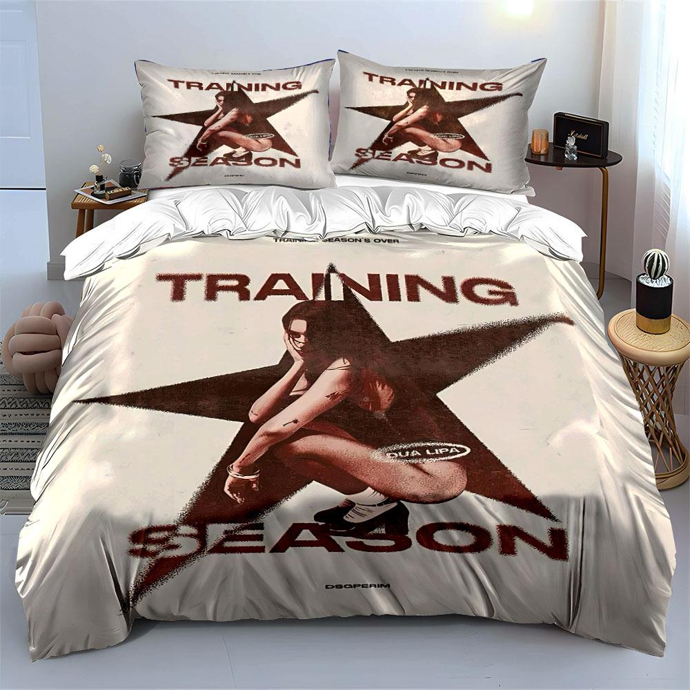 Training Season Star Design Bedding Duvet Cover Set Duvet Cover Pillowcases (1*Duvet Cover 2*Pillowcases, without duvet insert)
