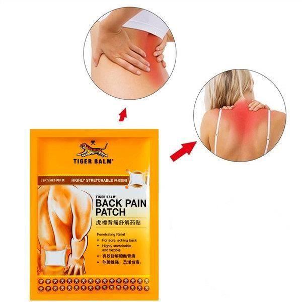 Пластырь Тигровый бальзам от боли в спине Большой размер