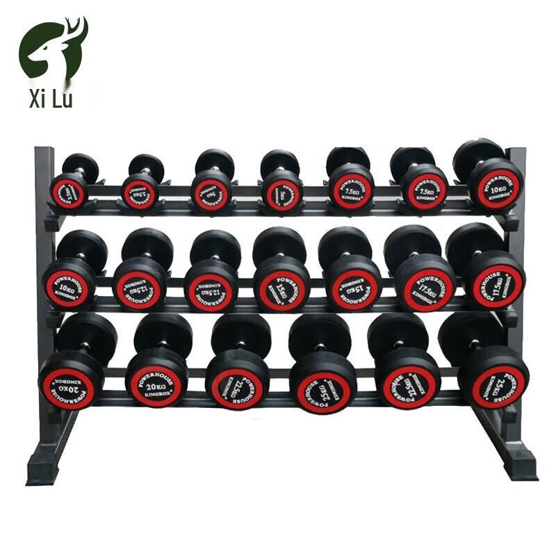 Commercial 10-Pair Dumbbell Rack Set