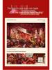 Red Festive Wedding Bed Runner and Table Scarf