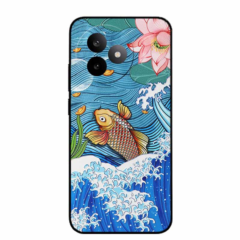 3D Emboss Case For Redmi K80 Pro / K80 Ultra / K80 Relief Emboss Soft Silicone Covers For K80Pro 3D Relief Emboss Funda K80Ultra