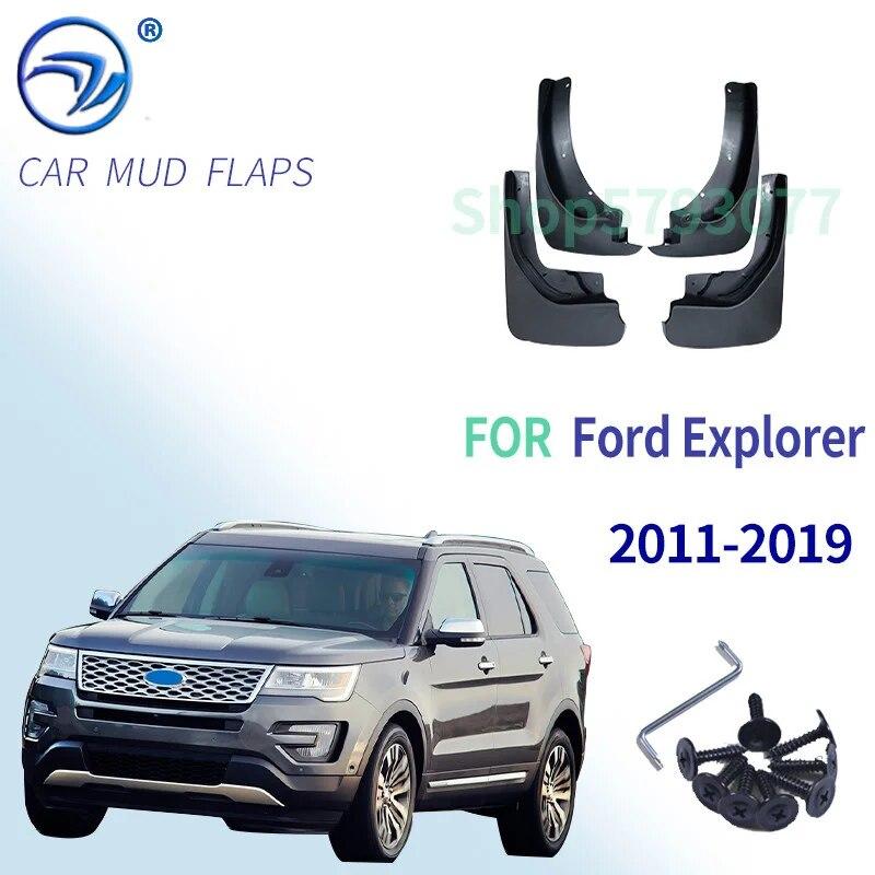 Mud Flaps For Ford Fiesta Focus Mondeo Fusion Ecosport Escape Kuga Explorer S-Max Mudflaps Splash Guards Mudguards Fender