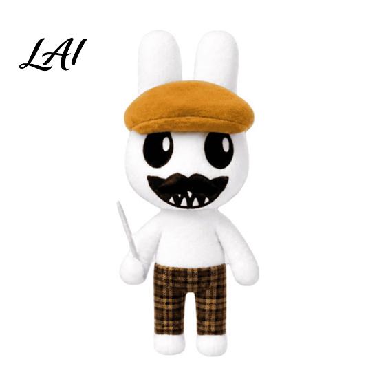 Stuffed Animal Gift for Birthday Funny Plush Doll with Career Uniform 10 Inch Cute Doctor PP Cotton Filled Animals Toy Horror Game Fans Soft