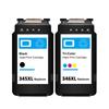 SHUOLEI Compatible Ink Cartridges for Canon Ink BC345XL BC346XL Recycled Ink Cartridges with Remaining Ink Level Compatible with PIXUS and TR4530