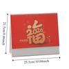 Chinese New Year Style 2026 Desk Calendar Month Date Display Monthly Planner  Office Use