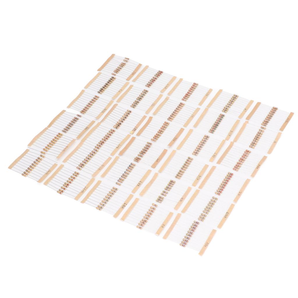 300 шт. углеродные пленочные резисторы ассортимент 1/2 Вт 5% допуск 10R до 1M электронный резистор для промышленности