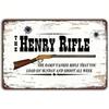 Винтажная алюминиевая металлическая вывеска Winchester Rifle 8x12 дюймов, Рустикальное настенное искусство для охотничьей комнаты, бара, гаража