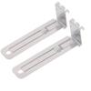 2PCS Инструменты для сайдинга Измеритель перекрытия Точный углеродистая сталь Простой в использовании Инструмент для установки сайдинга для