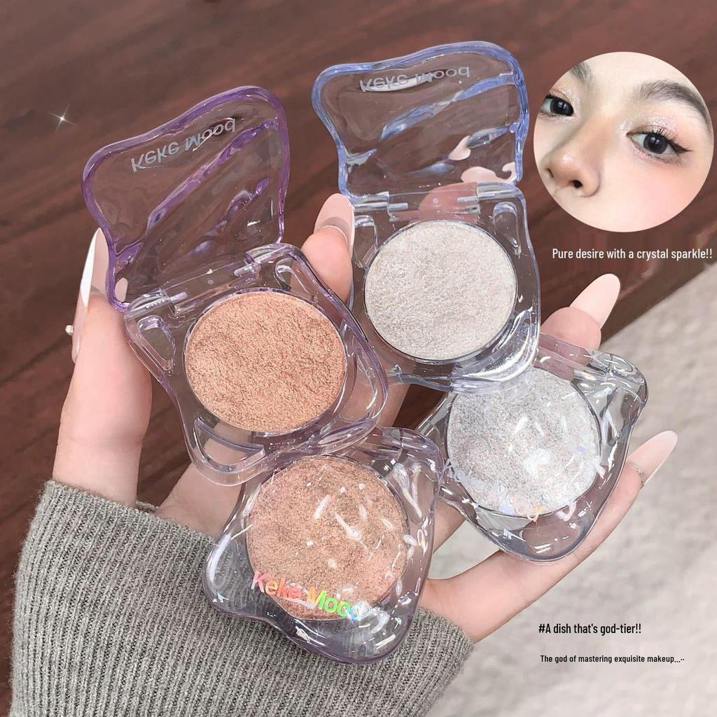 Светящаяся 3D пудра-хайлайтер kekemood: Придайте сияние, подчеркните контуры и улучшите цвет лица естественным образом
