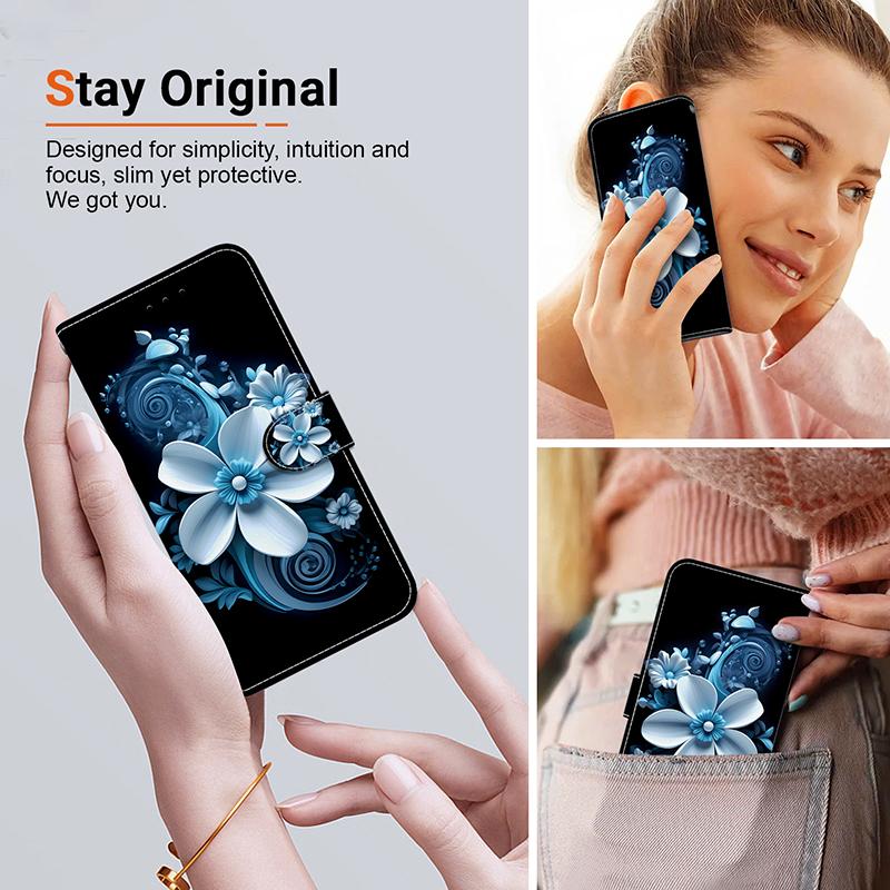 Чехол-книжка с подставкой для IPhone 11 12 13 14 15 16 17 Pro Max XR 14 15 16 Plus 16e 17 Air Кожаный Защитный Чехол