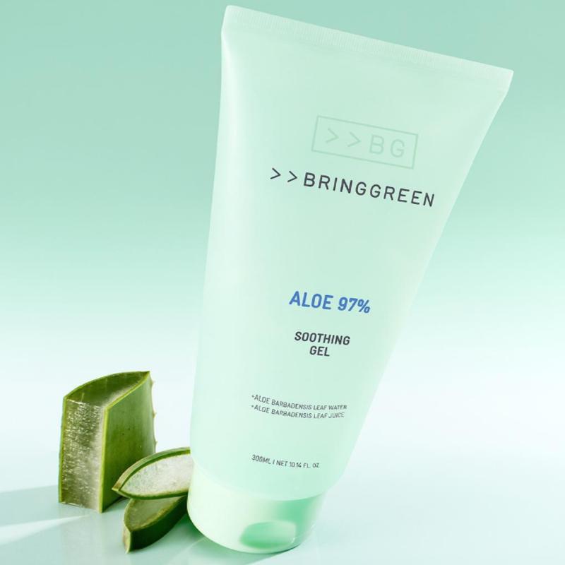 BRING GREEN Aloe 97% Soothing Gel 300ml/600ml