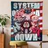 Группа System of a Down Хиппи Настенные Гобелены Богемные Настенные Гобелены Мандала INS Домашний Декор