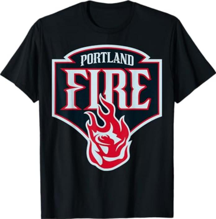 Футболка с логотипом-щитом-гербом Portland Fire WNBA