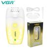VGR 738 Устройство для удаления волос USB-перезаряжаемое Электрическое устройство для удаления волос Портативное Женское Домашнее Устройство для удаления волос по всему телу со съемным лезвием