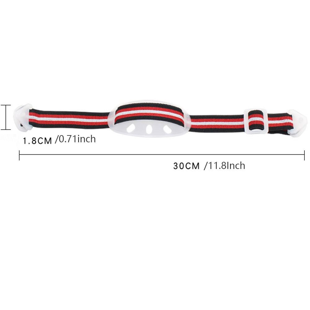 Red Helmet Chin Strap Black Chin Strap Lightweight Hard Hat Chin Strap Construction Site