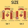 Traditional Cartoon Horse Couplet Chinese Style Spring Festival Supplies  Entrance Decoration