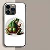 Frog Butt Phone Case For Iphone 17 Air 15 Pro 14 Plus 16 Pro Max 12 13 Mini 11 16E X XS Cover Cute Fundas