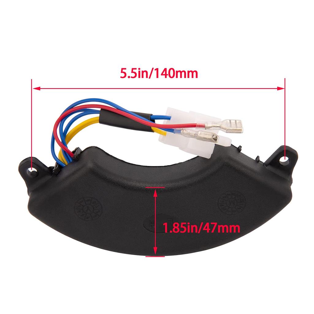 8kw AVR Replacement Generator, Automatic Voltage Regulator Single Phase Curved Shape 14CM