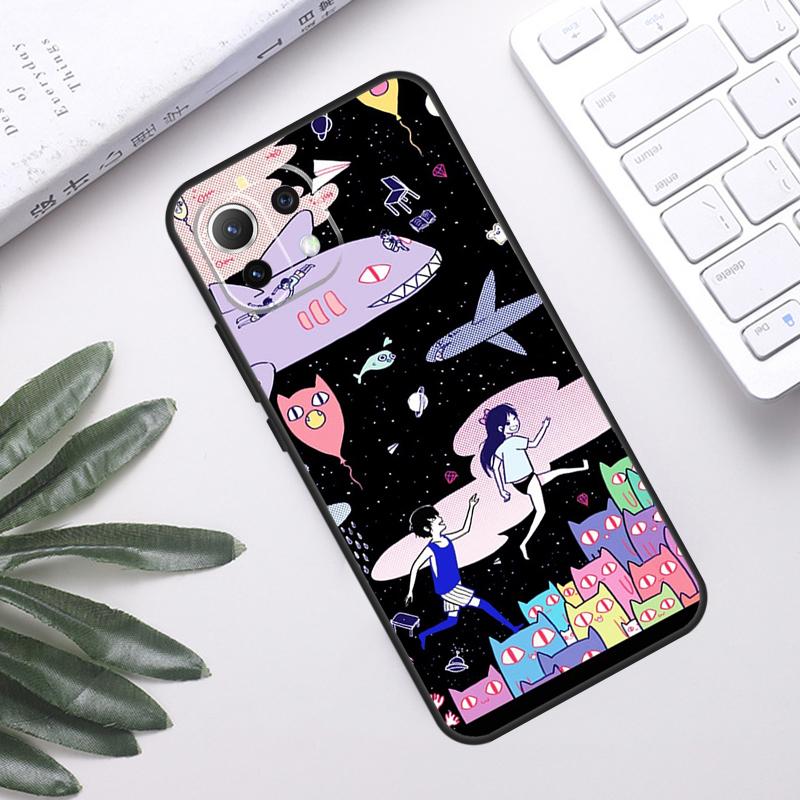 Чехол Omori для POCO F5 X3 X5 Pro F3 F4 GT M5s C40 Задняя крышка для Xiaomi 13 12 Lite 11T 12T Pro 12X