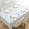Luxury High-grade PVC Waterproof and Oil Proof Washfree Tablecloth Rectangular Household Table Tea Table and Desk Cloth