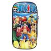 Cartoon Anime One Piece Luffy Zoro Sanji Marco Ace Sabo Pencil Case Stationery Box Students School Pen Pouch Bags Gifts