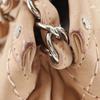 CHANEL 2WAYShoulder Bag Shoulder Bag Stitched CC pink/salmon pink Calfskin Women Used