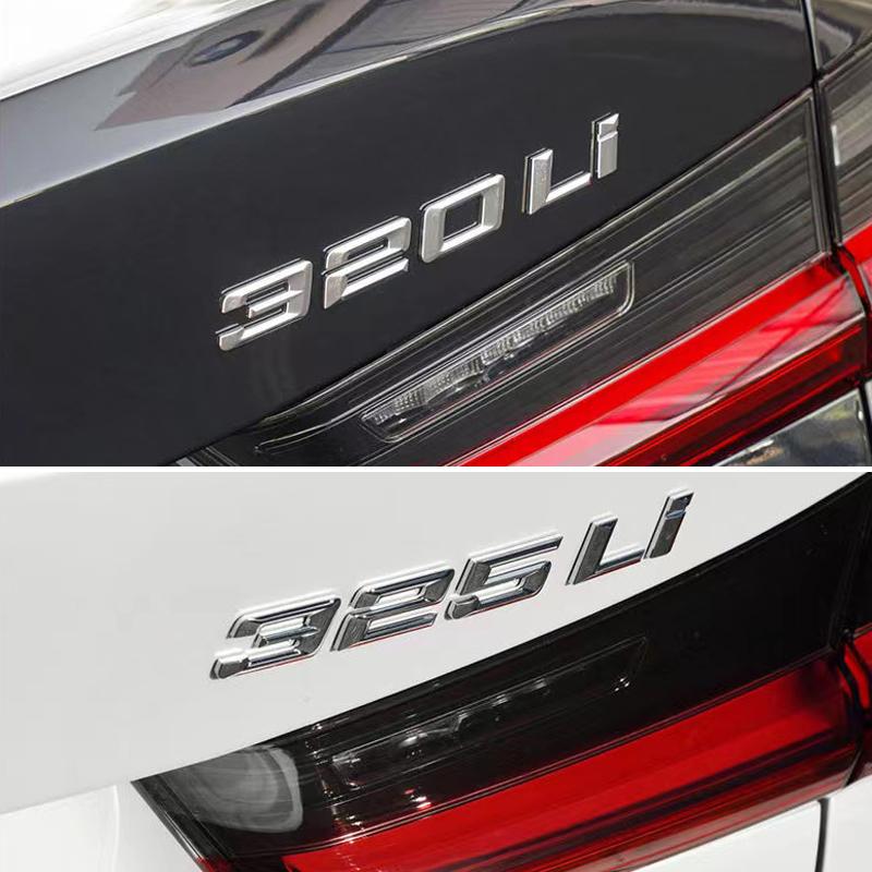 Автомобиль 3D ABS багажник 320Li 325Li 328Li 330Li 335Li буквы логотип значок эмблема наклейка наклейка для BMW 3 серии E90 E91 F30 F31 F34