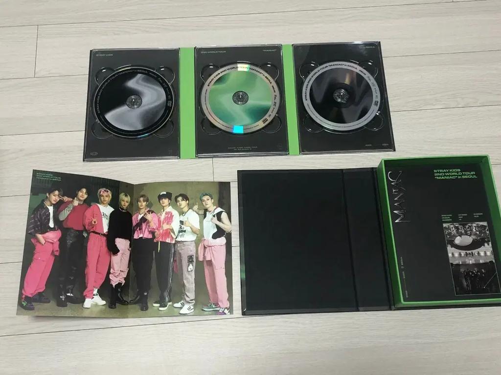 STRAY KIDS Skidz Maniac DVD Сеульский концерт Б/у