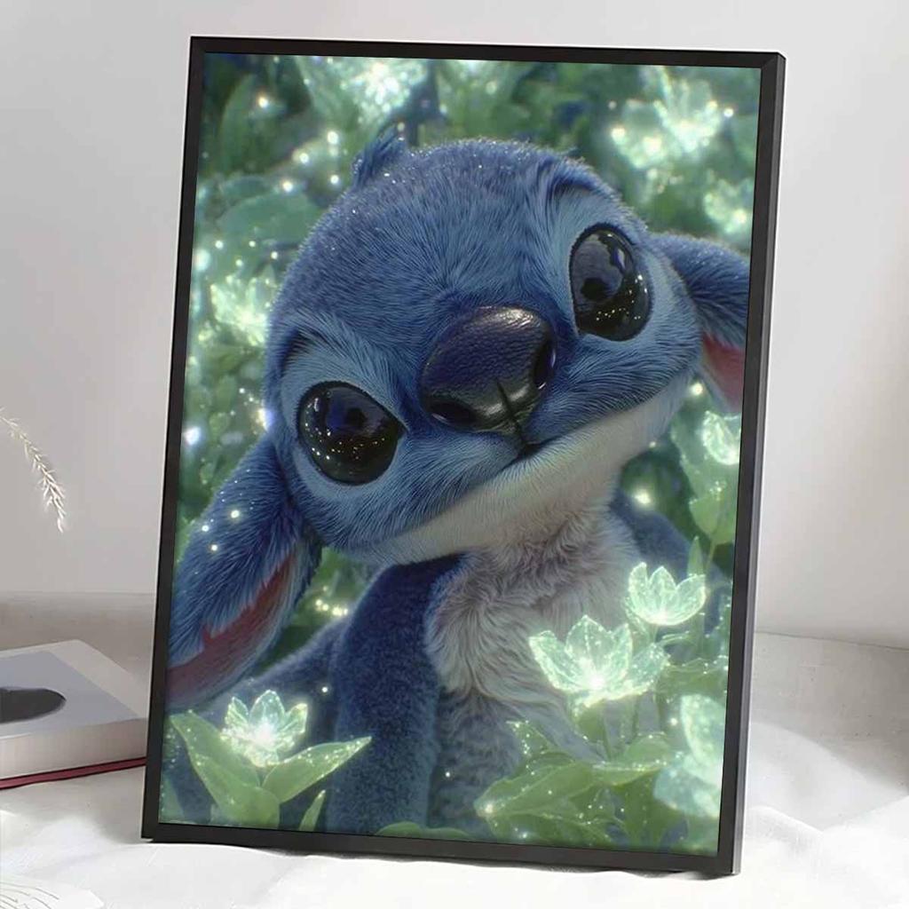 DIY Diamond Painting Lovely Stitch Cross Stitch Kit Mosaic Art Diamond Painting Full Circle Diamond Home Decoration