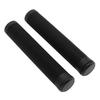 1 Pair 16cm Bike Handlebar Grips Soft TPE Rubber Anti Slip Handle Grips for Fixed Gear BicycleBlack