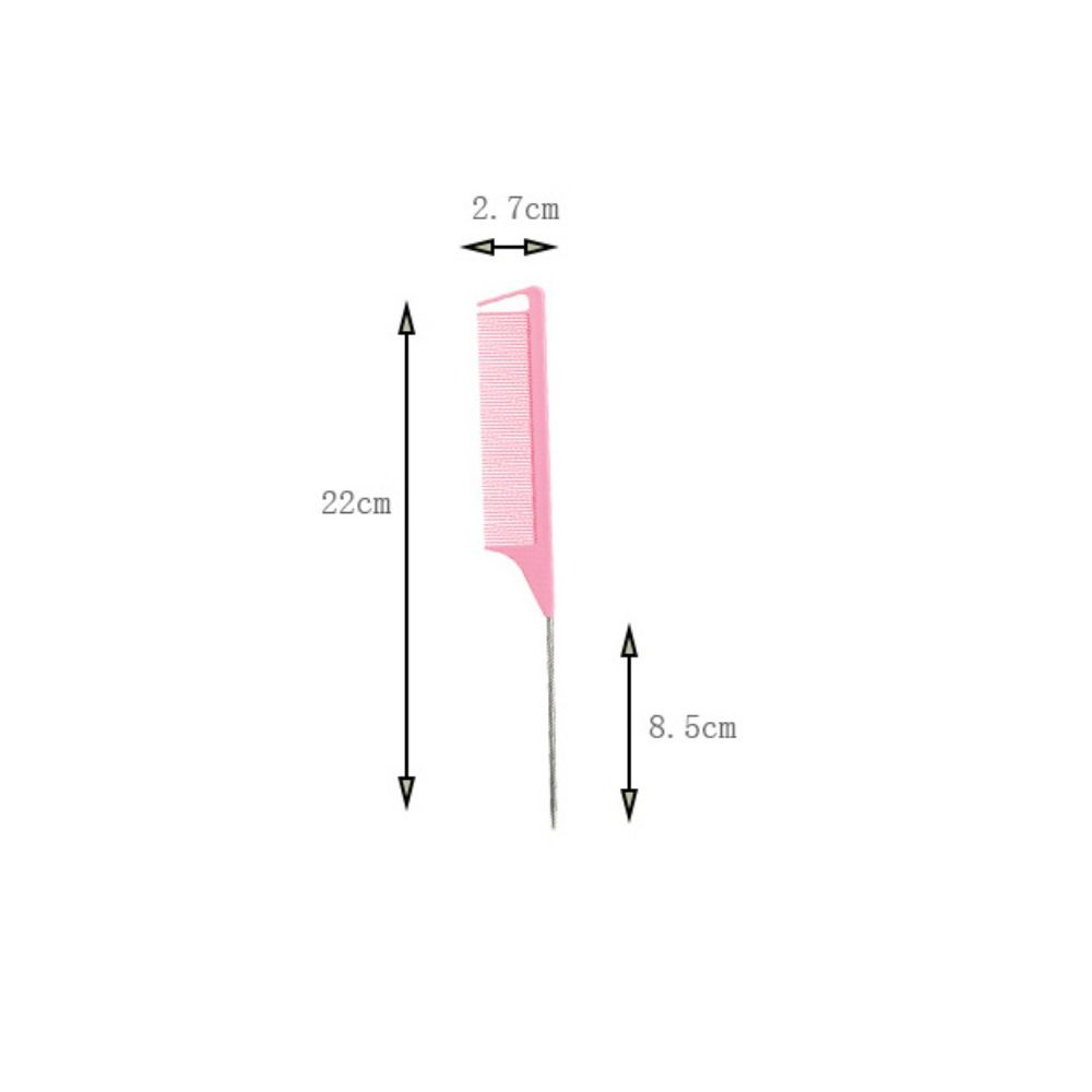 Расческа для укладки волос с тонкими зубцами и острым хвостом, антистатическая профессиональная расческа для волос, парикмахерская