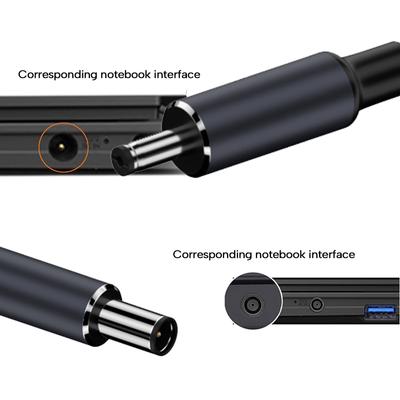 140 Вт PD USB Type C штекер постоянного тока 5,5x2,5 мм/5,5x2,1 мм/4,5x3,0 мм/6,0x3,7 мм/7,4x5,0 мм кабель для зарядки ноутбука