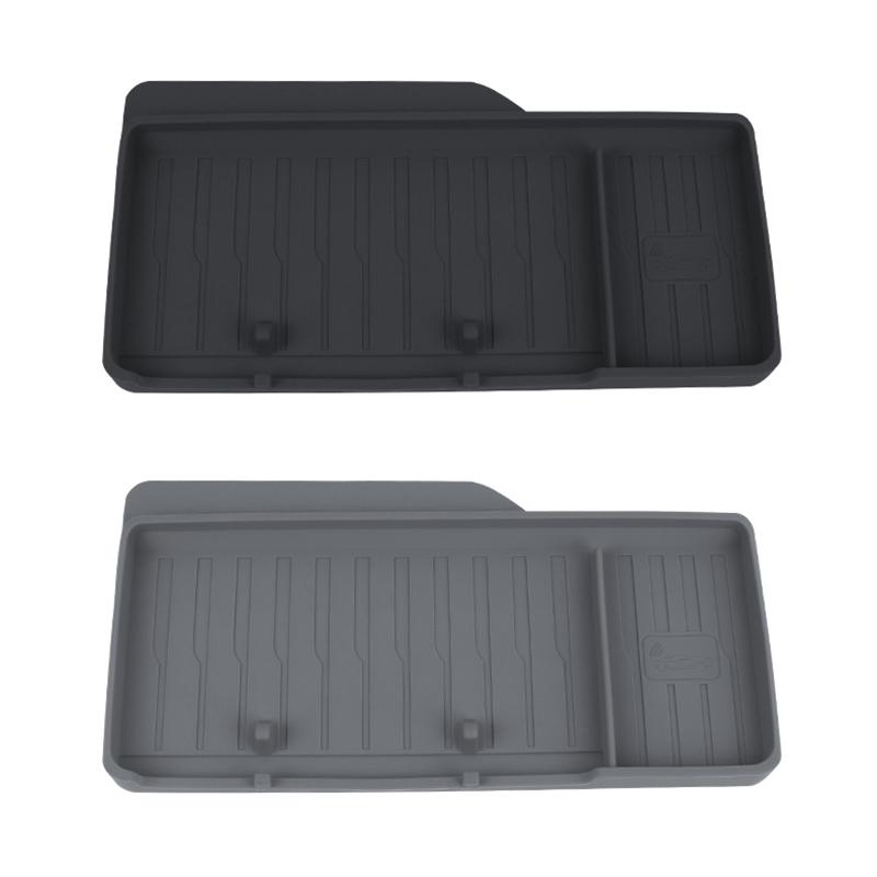 Для Tesla Model 3 Y ящик для хранения на приборной панели навигационный экран задний держатель для очков нескользящий лоток для хранения солнцезащитных очков