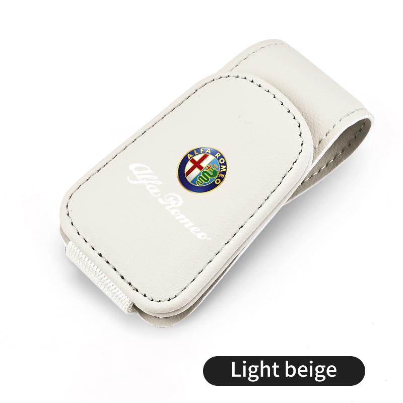 For Alfa Romeo Car Sunglasses Holder Magnetic Portable Ticket Card Clip Auto Accessories 159 Giulietta Giulia 147 Mito 156 159 jhb633