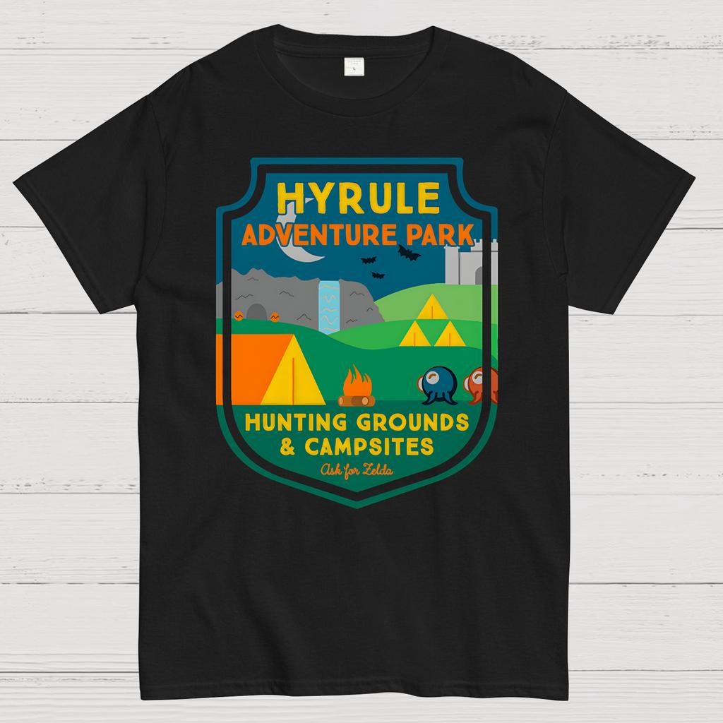 Hyrule Adventure Camping Cotton Summer Casual Cool Loose T-Shirt